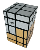 Calvin's 3x3x5 Siamese Mirror Cube (Short, Silver+Gold)