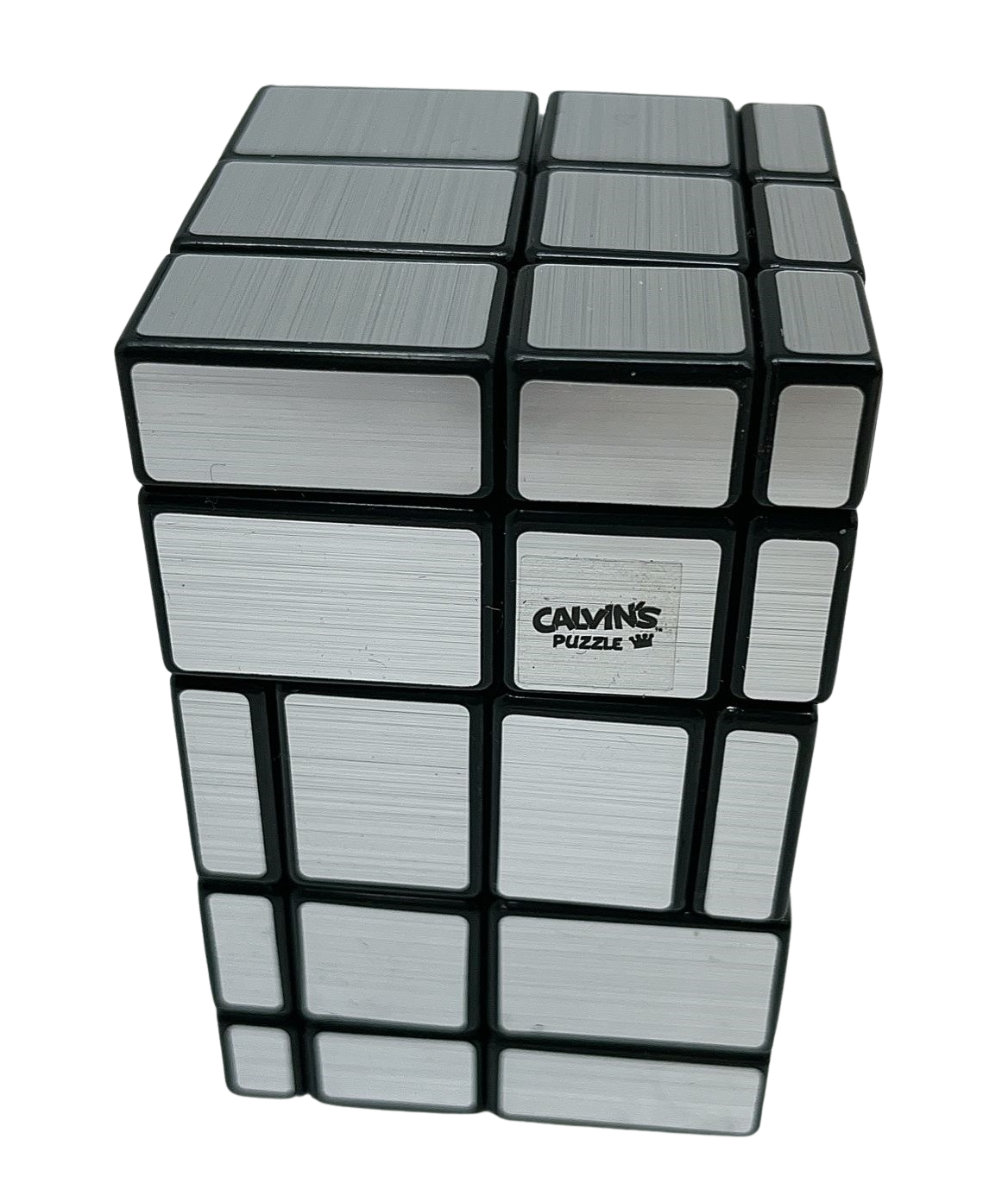 Calvin's 3x3x5 Siamese Mirror Cube (Short, Silver)